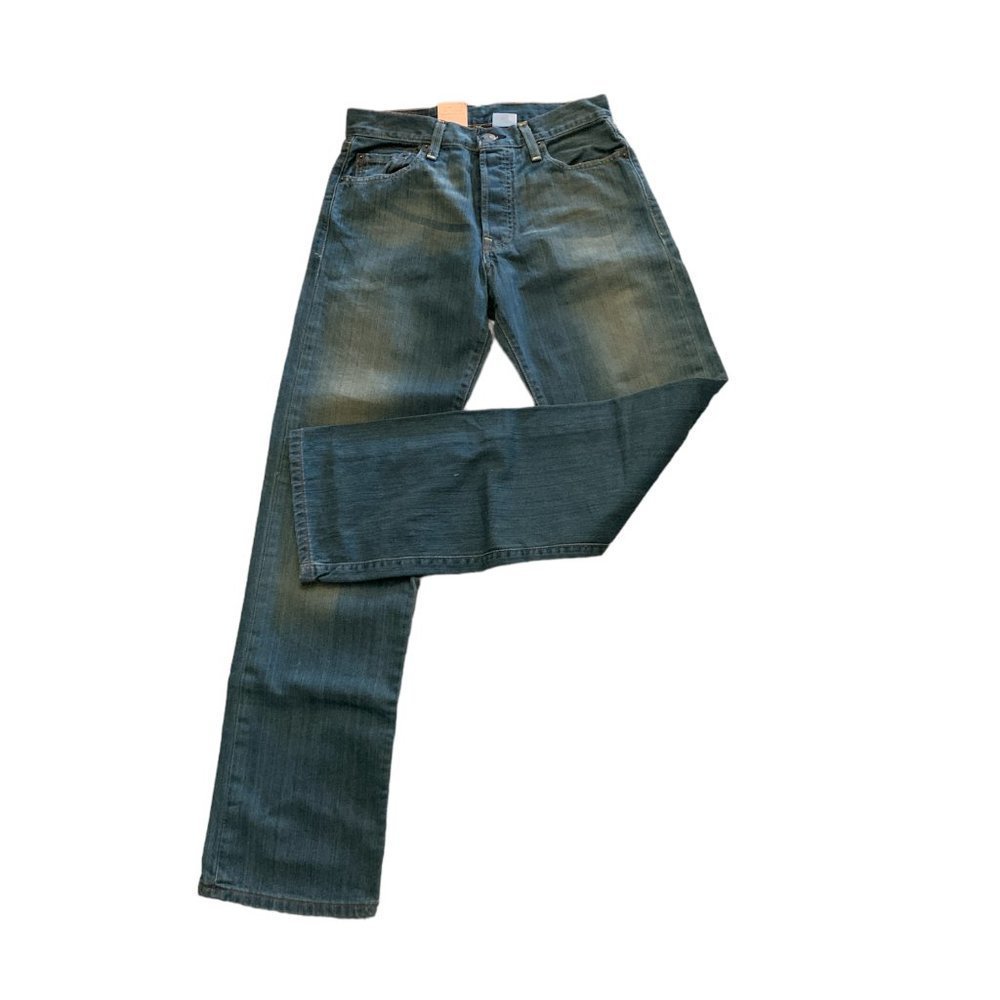 Levi's Original 501 Blue Jeans 29x32 Red Tab Button-Fly 100% Cotton Straight 29K